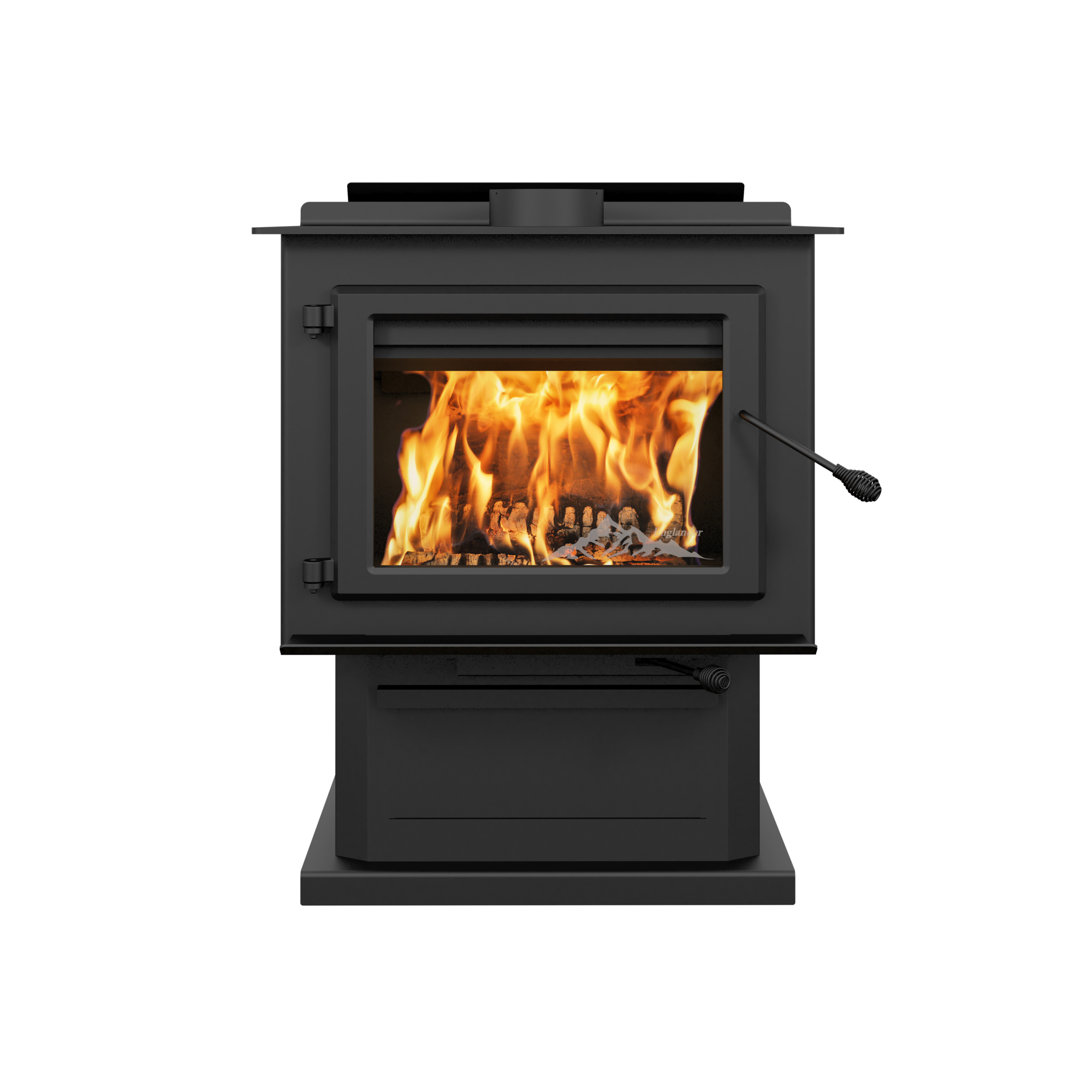 Englander Blue Ridge 500 Wood Stove, Heat Output 110000 Btu/hour, Heating Capability 2700 ft², Model# ESW0012